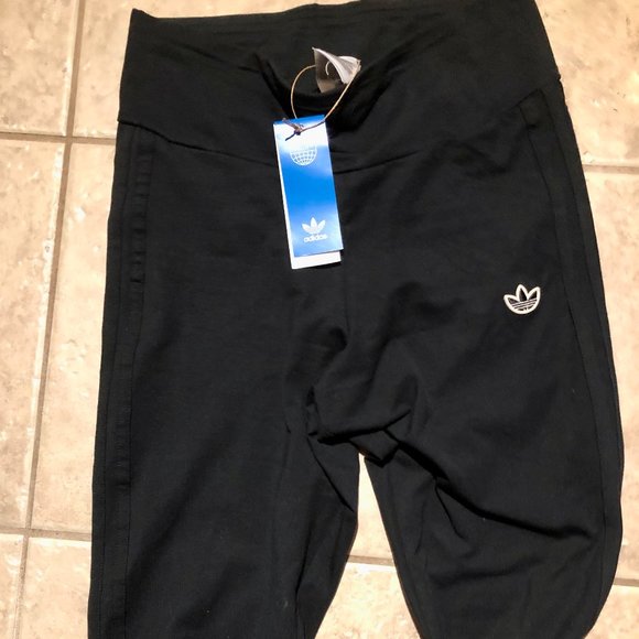 Brand New ADIDAS ORIGINALS CLASS OF 72 LEGGINGS with Zipped Bottom - Picture 2 of 10